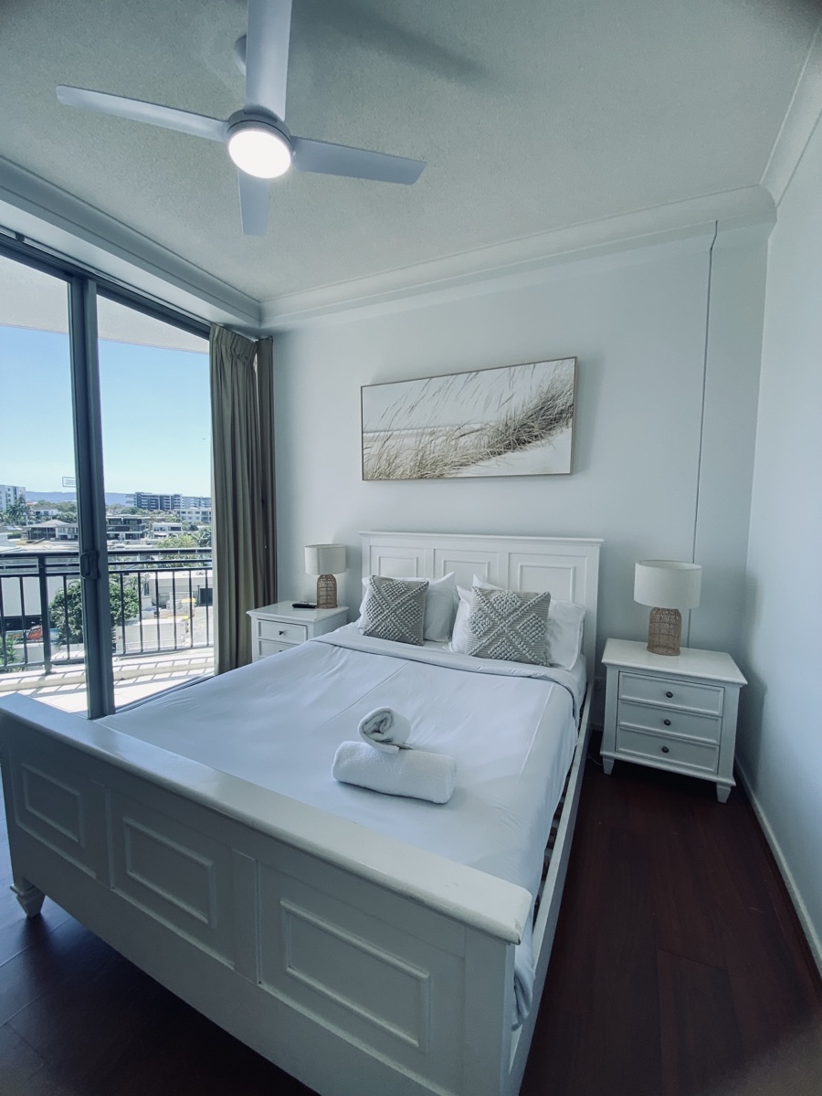 Clean bedroom sanctuary Gold Coast home cleaning