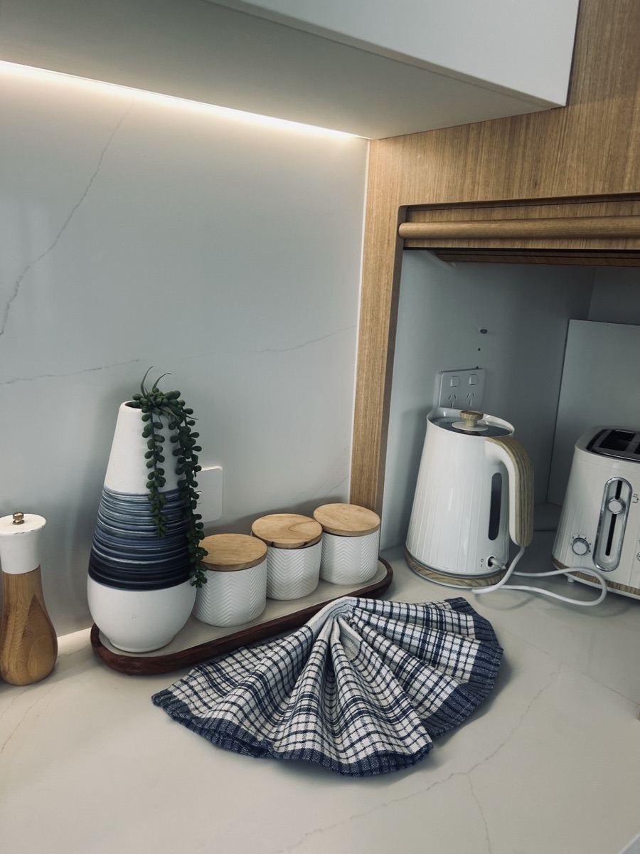 Deep cleaned kitchen by eco-friendly cleaners Gold Coast